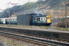 West Marina Station train wash